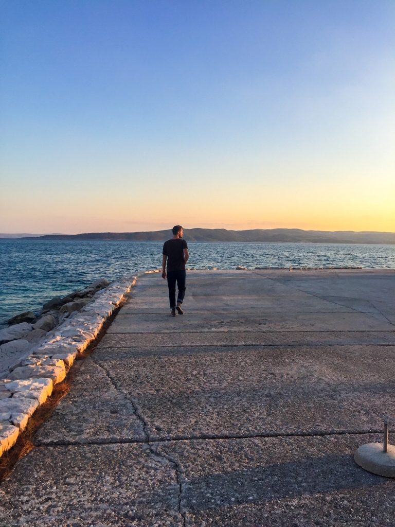 The Dalmatian Coast: a sunset in Croatia